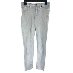 Generra Women’s Sz 5 W28xL28 Off White Cotton Spandex Low Rise Skinny Jeans